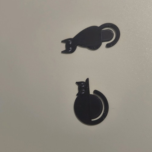 3D printed bookmarks new, set of 2 pieces