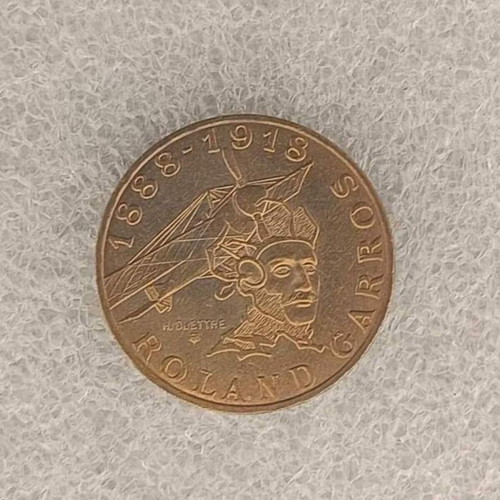 France 1988 10 Francs coin Robert Schuman