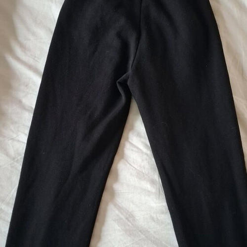 Girls' sportswear used, black, age 9-10