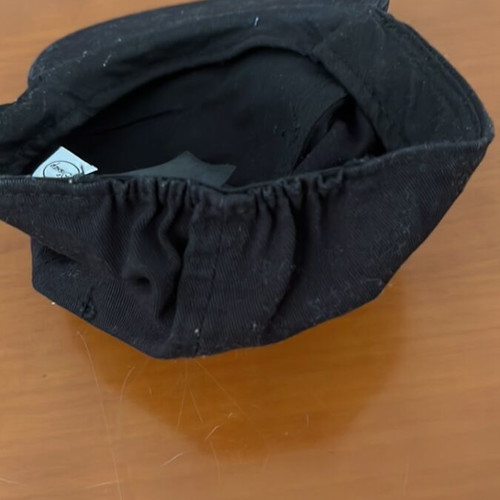Mickey hat with ears like new, 9-12 months, H&M black beige