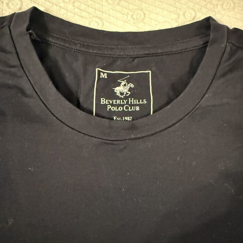 Beverly Hills Polo Club short sleeve shirt like new, black, size M