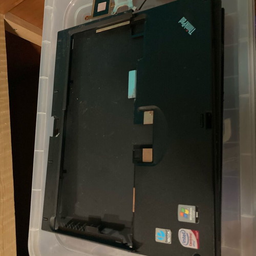 Lenovo x61 used parts with screen and heatsink without keyboard