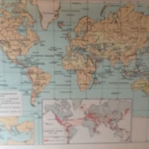 World Geographic Atlas Proias 1936 used
