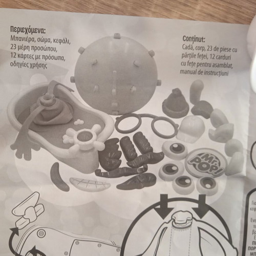 Mr. Pop board game like new, missing one eye