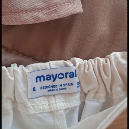 Ebita girls' set with skirt and white shorts like new