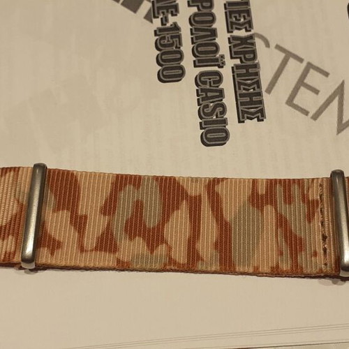 Nato camouflage watch straps 20, 22, 24mm new, pack of 373 pieces