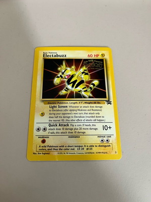 Electabuzz 2 PR Normal card used with crease