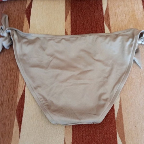 Victoria's Secret bikini bottom gold L new
