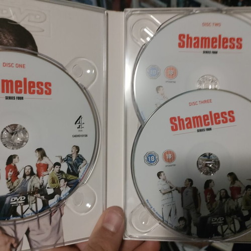 Shameless Series 4 DVD used with English subtitles
