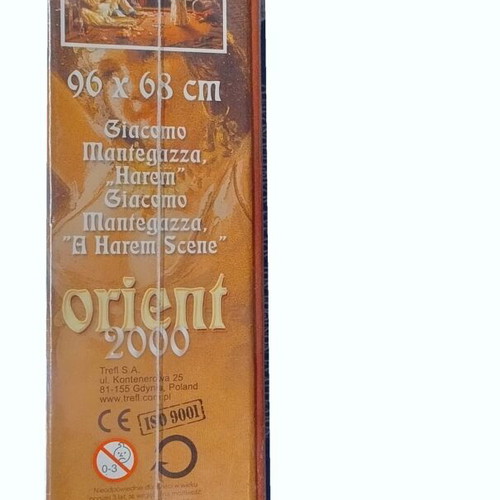 Puzzle Giacomo Mantegazza Harem Trefl 2000 new with wrap