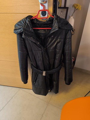 Funky Buddha jacket black eco leather like new, size M