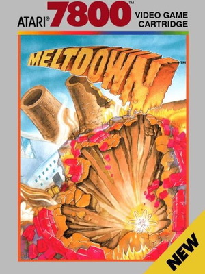 Meltdown Atari 7800 PAL καινούργιο βιντεοπαιχνίδι
