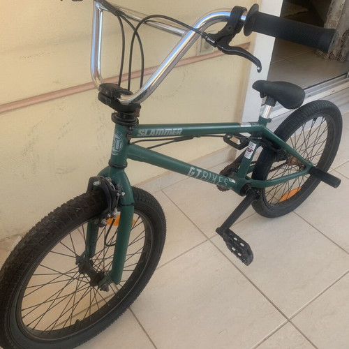 BMX bike like new with front and rear suspension, 20 inch wheels