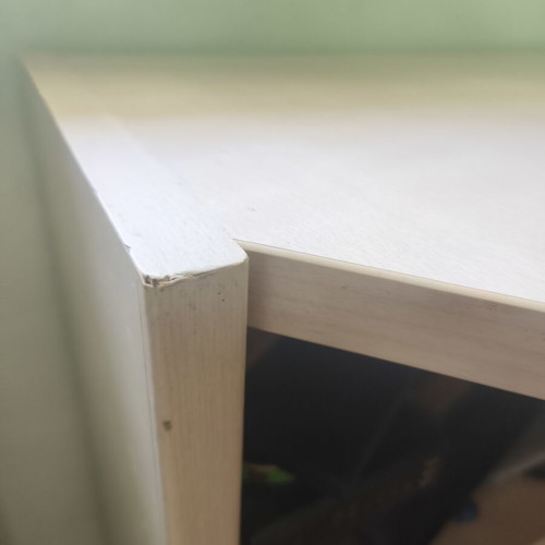 Corner desk used with drawer Neoset 95x178x72cm
