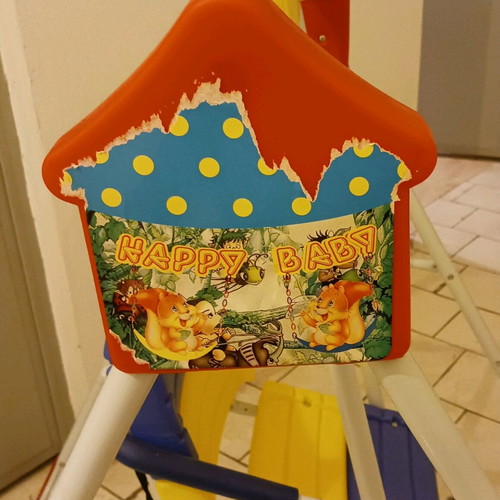 Children's swing like new for indoor and outdoor use
