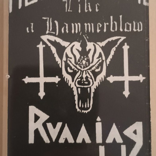 Running Wild Heavy Metal Like a Hammerblow cassette used, metal
