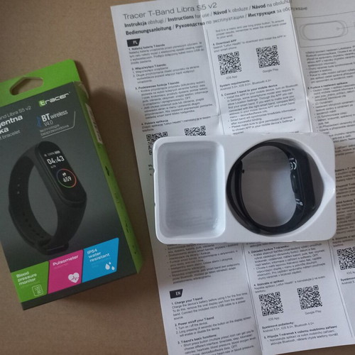 Tracer T-Band Libra S5 v2 Smartband, black