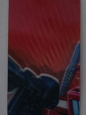 Transformers Megatron card No2 with stats