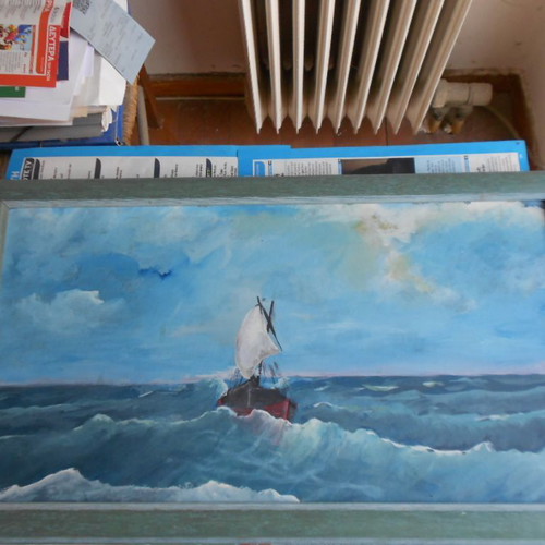 Paintings used, pack of 4 pieces