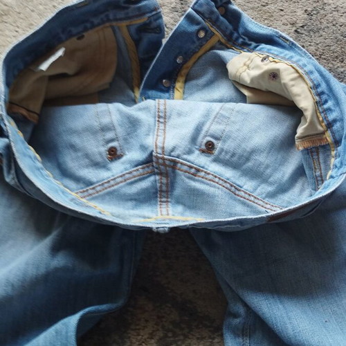 Staff Jeans W31L28 used, straight fit, 100% cotton, blue