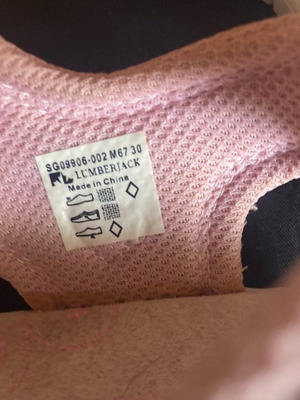 Lumberjack anatomical kids sandals like new, white pink size 30
