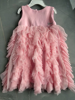 Guess dress 24 months pink like new for girl