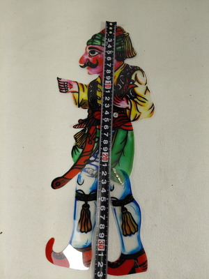 Velligekas Karagiozis Shadow Theater Figure used, creation by Dayakou