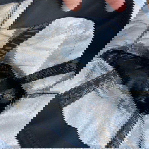 Τσάντα ώμου από PVC μεταχειρισμένη με μακριά λουριά