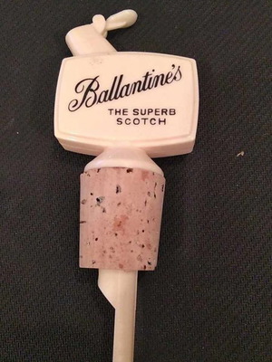 Πώμα Ballantine s vintage μεταχειρισμένο με στόμιο εκχύλισης