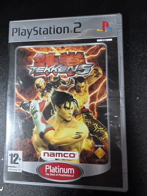 Tekken 5 PS2 game used, with booklet