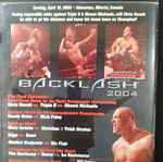 Backlash 2004 DVD used, Silver Vision