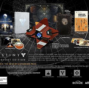 Destiny the Ghost collector's edition ps4