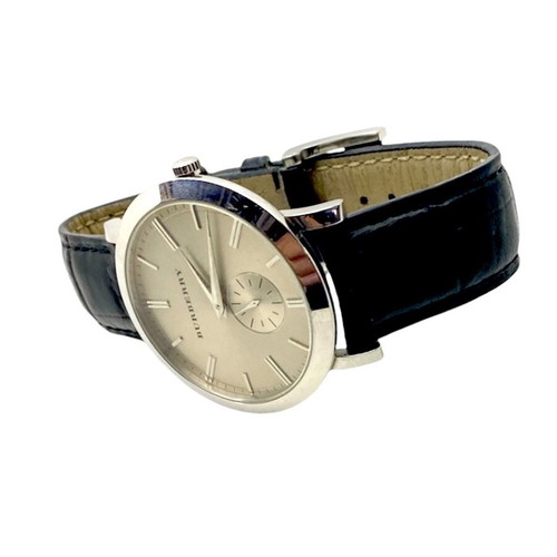 Burberry watch used, stainless steel, waterproof with sapphire 40mm