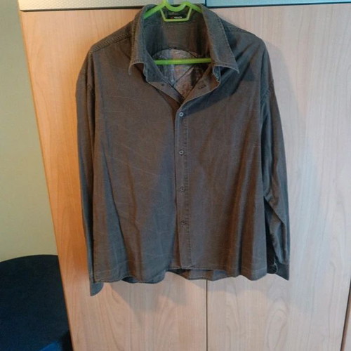 Endeson Fashion men's shirt used, size M, brown