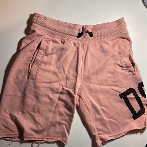 District75 kids bermuda shorts used, pink, size 134 cm