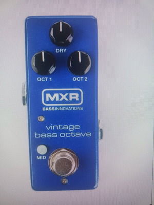 MXR Vintage Bass Octave Pedal new