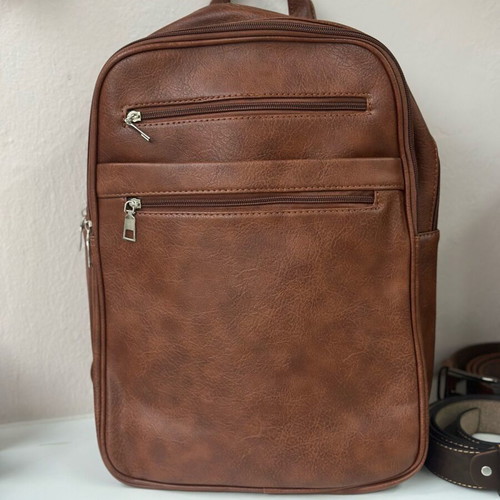 Men's bag large brown new