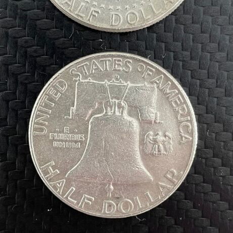 Silver 50 Cent USA Coins like new, Kennedy Franklin Walking Liberty
