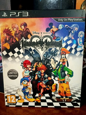 Kingdom Hearts HD 1.5 Remix Limited Edition PS3 game like new, English version