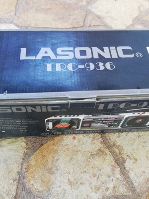 Lasonic κασετόφωνο στερεοφωνικό TRC-936 μεταχειρισμένο στο κουτί του