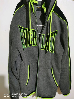 Everlast hoodie sweatshirt like new, gray, size S