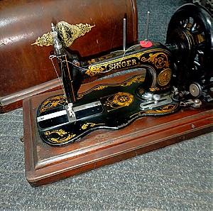 Ραπτομηχανή αντίκα singer 12k του 1883