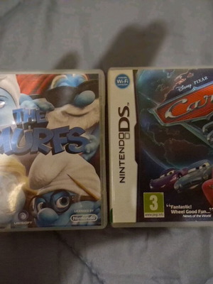 Nintendo DS games used, The Smurfs, Cars 2, Toy Story 3, The 42 All Time Classics
