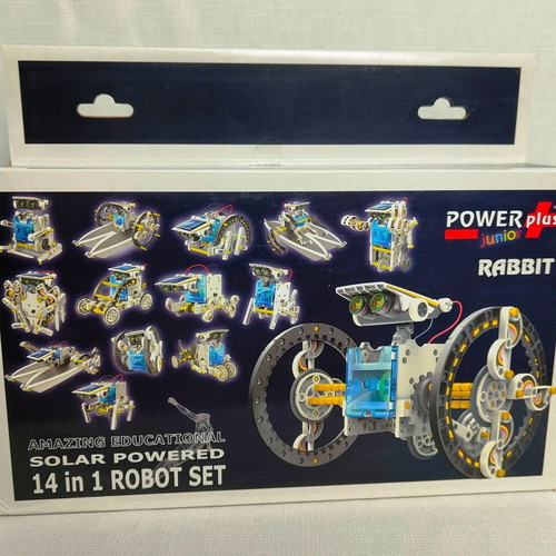 POWERplus Rabbit solar robot 14 in 1 new, educational STEM toy