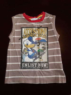 Μπλούζα Disney Donald μεταχειρισμένη, μέγεθος 4 ετών (104 cm)