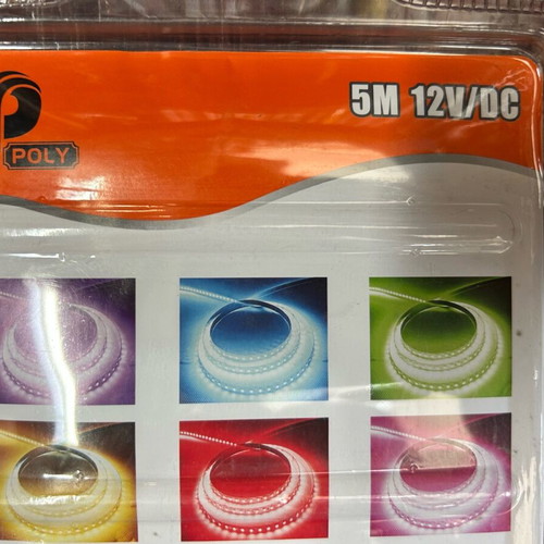 Led strip new 5 meters with different shades and computer control