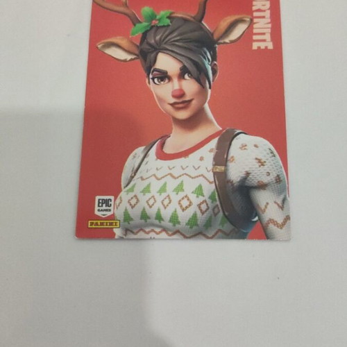 Fortnite Red-Nosed Raider card, excellent condition