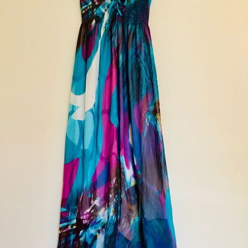 Maxi dress Rubens Alves like new, colorful, airy