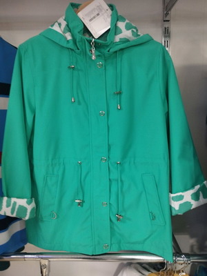 Women's spring green trench coat SF9002 new, sizes M-3XL