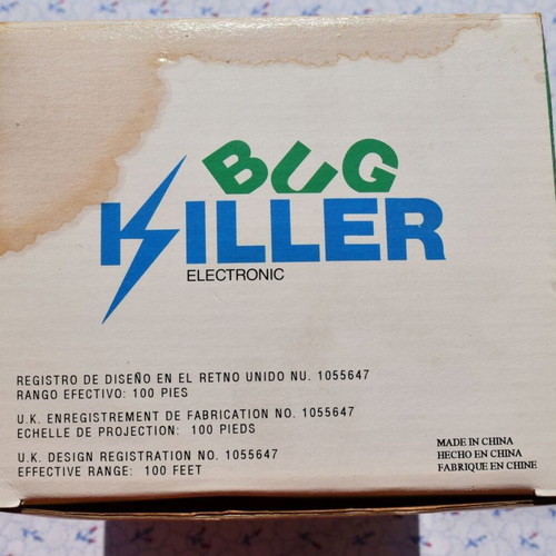 Electronic bug killer new, no harmful poison
